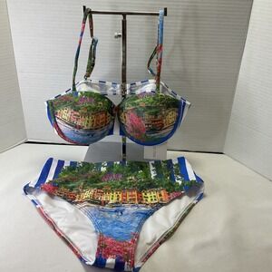 TFY collection bikini size Small Push Up‎ High Leg City Scene